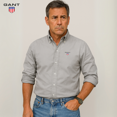 Chemise décontractée à manches longues pour hommes