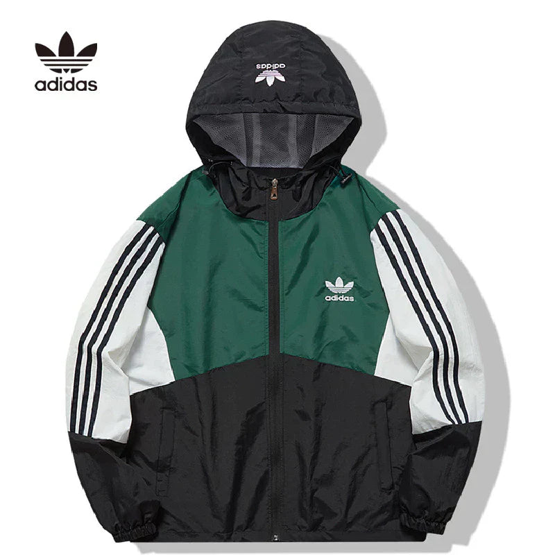 Adidas Originals - Élégante veste coupe-vent zippée