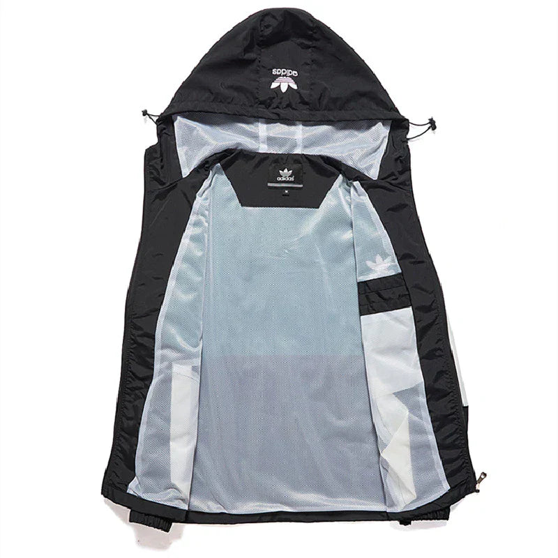 Adidas Originals - Élégante veste coupe-vent zippée